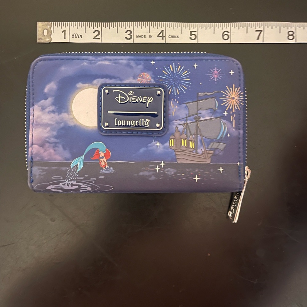 Ariel Loungefly Disney Wallet